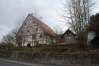 Nordwestansicht / Wohnhaus in 78628 Rottweil-Göllsdorf, Gällsdorf (Landesamt für Denkmalpflege Freiburg, Bildarchiv) Nordwestansicht / Wohnhaus in 78628 Rottweil-Göllsdorf, Gällsdorf (Landesamt für Denkmalpflege Freiburg, Bildarchiv)