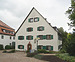 Ansicht von Südosten mit freiligendem Fachwerk / Ehem. Schaffnerei St. Josef in 78628 Rottweil- Rottenmünster (10.2021 - Stefan King)