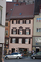 Rottweil, Hauptstraße 42- Wohn- und Geschäftshaus, Nordfassade / Wohn- und Geschäftshaus in 78628 Rottweil (Landesamt für Denkmalpflege Freiburg, Bildarchiv)