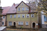 Gesamtansicht von Norden (Straßenseite). / Wohnhaus, ehem. Gasthaus zum Stern in 74594 Langenburg (11/2017 - Stefan Uhl)
