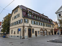 Südostansicht / Ehem. Dekanatsgebäude in 72764 Reutlingen (19.10.2022 - Christin Aghegian-Rampf)