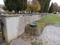 Friedhofsmauer in 79650 Schopfheim-Fahrnau