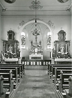 Blick zum Chor nach Nordosten / Kath. Filialkirche St. Maria Empfängnis in 79848 Bonndorf-Boll (Bildarchiv der Bau- und Kunstdenkmalpflege, Freiburg (LAD)) Blick zum Chor nach Nordosten / Kath. Filialkirche St. Maria Empfängnis in 79848 Bonndorf-Boll (Bildarchiv der Bau- und Kunstdenkmalpflege, Freiburg (LAD))