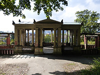 Ostansicht des Belvedere vor der Instandsetzung. / Belvedere in 70190 Stuttgart, Stuttgart-Ost (01.10.2014 - strebewerk. Architekten GmbH, Stuttgart)