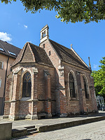 Nordostansicht / St. Valentinskapelle (A 204/2) in 89073 Ulm (17.05.2025 - Christin Aghegian-Rampf ) Nordostansicht / St. Valentinskapelle (A 204/2) in 89073 Ulm (17.05.2025 - Christin Aghegian-Rampf )