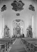 Innenansicht St. Bartholomäus, Ettenheim / Kath. Pfarrkirche "St. Bartholomäus" in 77955 Ettenheim (1953/ 1970 - Fotoarchiv Marburg)