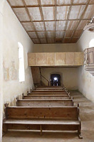 Innenansicht, Empore / Zeilenkapelle St. Sebastian in 78576 Emmingen-Liptingen (Bildarchiv, Landesamt für Denkmalpflege) Innenansicht, Empore / Zeilenkapelle St. Sebastian in 78576 Emmingen-Liptingen (Bildarchiv, Landesamt für Denkmalpflege)