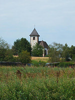 Ostansicht / Kath. Pfarrkirche St. Martin in 77767 Appenweier-Zimmern, Urloffen (Bildarchiv, Landesamt für Denkmalpflege, Dienstsitz Freiburg)