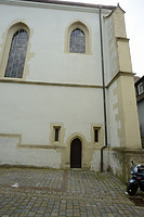 Stadtkirche Marbach am Neckar, Langhaus Nordseite. / Ev. Stadtkirche in 71672 Marbach am Neckar (04.05.2018 - Michael Hermann, Heimerdingen.)