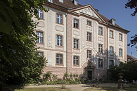 Südfassade / Schloss Munzingen in 79112 Freiburg, Munzingen (Bildarchiv Freiburg, Landesamt für Denkmalpflege)