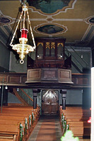 Innenansicht Orgelempore / St. Priska in 78194 Immendingen-Ippingen (Bildarchiv, Landesamt für Denkmalpflege, Dienstsitz Freiburg)