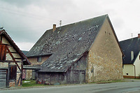 Nordwestansicht / Abgegangenes "Wagner" Haus in 78194 Immendingen-Ippingen (Bildarchiv, Landesamt für Denkmalpflege, Dienstsitz Freiburg)