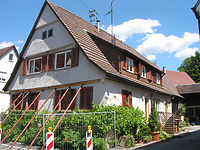 Ansicht des Gebäudes von Südwesten / Streckgehöft in 71394 Kernen-Stetten, Stetten im Remstal (2009 - Markus Numberger, Esslingen)
