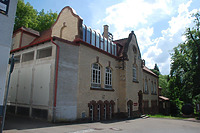Nordansicht / Ehem. Umspannstation, heute Dieselmuseum in 78713 Schramberg (Bildarchiv Freiburg, Landesamt für Denkmalpflege)