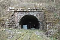 Forsttunnel zwischen Althengstätt und Dätzingen mit Inschrift 1871 / Württembergische Schwarzwaldbahn in  keine genauere Zuordnung (10.04.2018 - wifu)