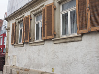 Wohnhaus, Heilbronner Str. 39, Leingarten, Detail Südansicht / Wohnhaus in 74211 Leingarten,  keine genauere Zuordnung (06.10.2016)