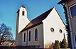 Nordwestansicht / Ev. Kirche in 78073 Bad Dürrheim-Oberbaldingen (Landesamt für Denkmalpflege, Dienstsitz Freiburg,  Ref. 82, 83.3)