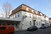 Südwestansicht / Ehem. Alter Amtshof in 79341 Kenzingen (Landesamt für Denkmalpflege, Dienstsitz Freiburg,  Ref. 82, 83.3)