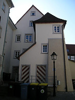 Westansicht / Wohnhaus in 78570 Mühlheim, Mühlheim an der Donau (Bildarchiv, Landesamt für Denkmalpflege, Dienstsitz Freiburg)