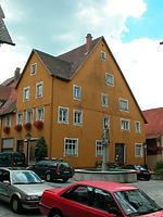 Südostansicht / Wohnhaus in 78570 Mühlheim, Mühlheim an der Donau (Bildarchiv, Landesamt für Denkmalpflege, Dienstsitz Freiburg)