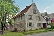 Westansicht / Wohnhaus mit Scheune in 78345 Moos (Bildarchiv, Landesamt für Denkmalpflege, Dienstsitz Freiburg)