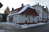 Nordwestansicht  / Wohnhaus in 79822 Titisee-Neustadt, Neustadt im Schwarzwald (Bildarchiv Freiburg, Landesamt für Denkmalpflege)