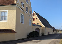 Nebengebäude, Nordostansicht / Schloss in 89605 Allmendingen-Altheim (15.02.2025 - Christin Aghegian-Rampf) Nebengebäude, Nordostansicht / Schloss in 89605 Allmendingen-Altheim (15.02.2025 - Christin Aghegian-Rampf)