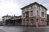 Fassade Nordost / Bahnhof in 75323 Bad Wildbad (Julia Feldtkeller)