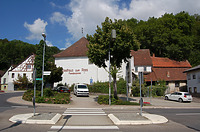 Südfassade / Gasthaus zum Ross in 74238 Krautheim (August/September 2019 - BfhB - Gerd Schäfer)