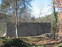 Südwestmauer / Ruine Wehrstein in 72172 Sulz-Fischingen (Alois Gfrörer)