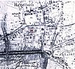 Lageplan (Auszug aus dem Urkataster von 1824 mit Nachträgen von 1875) / Gutshof in 72070 Tübingen-Hagelloch