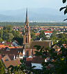 Ansicht / Ev. Kirche in 79331 Teningen-Köndringen (2019 - Martin Gutmann)