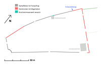 Grundrissplan / Friedhofsmauer in 79271 St. Peter (2017 - Stefan King) Grundrissplan / Friedhofsmauer in 79271 St. Peter (2017 - Stefan King)