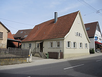  Ansicht des Gebäudes von Südwesten 
 / Wohnhaus in 70599 Stuttgart, Plieningen (2014 - Markus Numberger, Esslingen)