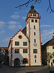 Ansicht / Rathausturm in 74821 Mosbach (2019 - Burghard Lohrum) Ansicht / Rathausturm in 74821 Mosbach (2019 - Burghard Lohrum)