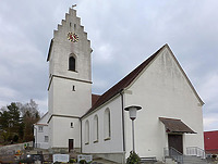 Ansicht / Kath. Pfarrkirche St. Nikolaus in 88356 Ostrach-Einhart (2016 - Pius Luib) Ansicht / Kath. Pfarrkirche St. Nikolaus in 88356 Ostrach-Einhart (2016 - Pius Luib)