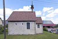 Ansicht Süd / Kapelle St. Mauritius in 88356 Ostrach-Burgweiler, Waldbeuren (2015 - Robert Lung)