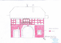 Ansicht Westen / Torhaus in 79364 Malterdingen (2020 - Burghard Lohrum) Ansicht Westen / Torhaus in 79364 Malterdingen (2020 - Burghard Lohrum)