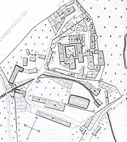 Gesamtplan von Bebenhausen
(nach dem Urkatasterplan von 1825)  / Klosteranlage (ehemalige Zisterzienserabtei) in 72074 Tübingen-Bebenhausen