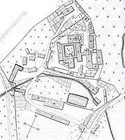 Gesamtplan von Bebenhausen
(nach dem Urkatasterplan von 1825)  / Klosteranlage (ehemalige Zisterzienserabtei) in 72074 Tübingen-Bebenhausen
