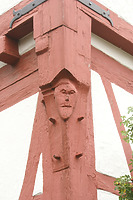 "Neidkopf" an Gebäudeecke  / Altes Rathaus  in 70794 Filderstadt, Bonlanden (04.09.2008 - Tilmann Marstaller)