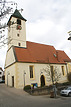 Ansicht von Süden.  / Pfarrkirche St. Antholianus in 70794 Filderstadt, Plattenhardt (26.02.2008 - Foto: Tilmann Marstaller)