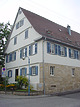 Ansicht von Norden / Pfarrhof, Pfarrhaus in 70794 Filderstadt-Bernhausen (11.08.2004 - Tilmann Marstaller )