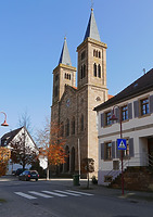 Ansicht Nordseite / Evangelische Kirche Unsere Liebe Frau in 75059 Zaisenhausen (06.11.2020 - Aufn. Dorothea Roos) Ansicht Nordseite / Evangelische Kirche Unsere Liebe Frau in 75059 Zaisenhausen (06.11.2020 - Aufn. Dorothea Roos)