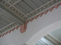 Detail Decke (Mittelschiff) / Evangelische Kirche Unsere Liebe Frau in 75059 Zaisenhausen (29.09.2020 - Aufn. Dorothea Roos) Detail Decke (Mittelschiff) / Evangelische Kirche Unsere Liebe Frau in 75059 Zaisenhausen (29.09.2020 - Aufn. Dorothea Roos)