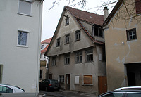 Ansicht West / Abgegangenes Wohnhaus in 88400 Biberach a. d. Riß, Biberach an der Riß (2011 - Andrea Kuch)