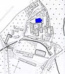 Gesamtplan von Bebenhausen
(nach dem Urkatasterplan von 1825)  / Ehem. Klosterkirche in 72074 Tübingen-Bebenhausen (10.10.2016)