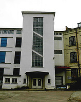 Ansicht Süd-West Treppenhaus / Industriebrache „Schachenmayr-Gelände“ in 73084 Salach (2020 - Armin Seidel)