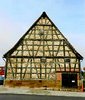 Ansicht Nordost / Scheune in 74243 Langenbrettach, Brettach (2020 - Armin Seidel) Ansicht Nordost / Scheune in 74243 Langenbrettach, Brettach (2020 - Armin Seidel)