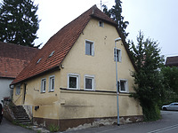 Ansicht des Gebäudes von Südosten (2021) / Wohnhaus in 72622 Nürtingen-Oberensingen (08.06.2021 - Markus Numberger, Esslingen)